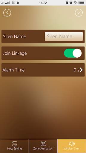 WiFi GSM alarm system screenshot 2