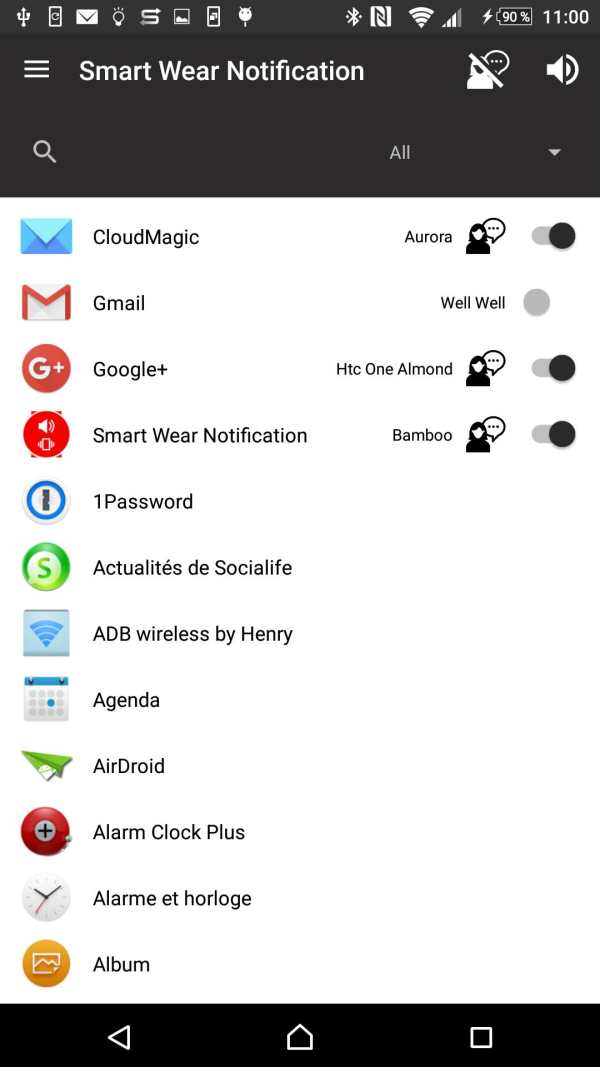 Smart Wear Notification screenshot 1