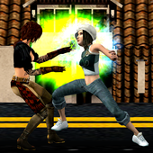 Girls Wrestling Revolution 3D : Stars Women Fight icon