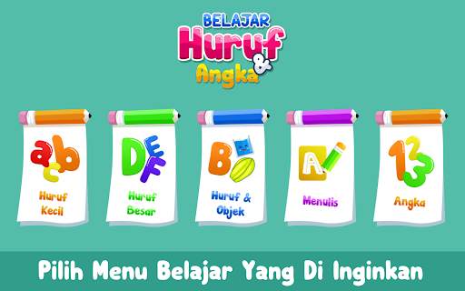 Belajar Huruf   Angka Tk Paud скриншот 16