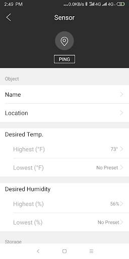 Sensor Blue screenshot 2