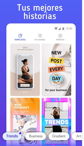 Inspiry - Editor de historias para Instagram screenshot 1