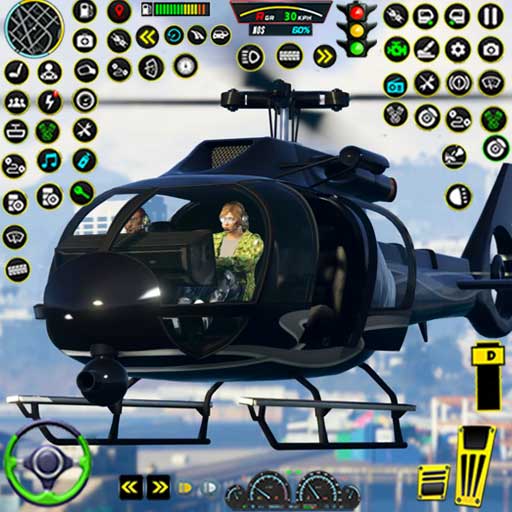 Ordu askeri kargo helikopteri icon
