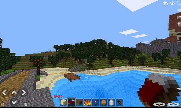 Blox Craft - Castle World PE screenshot 1