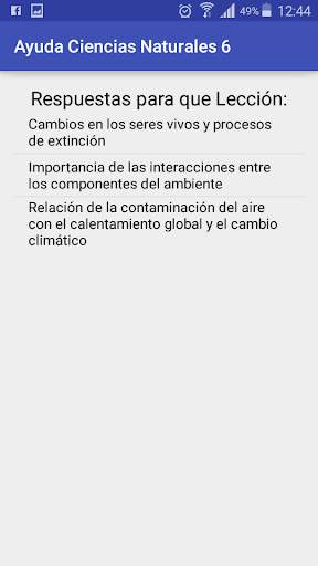 Ayuda para tu Tarea Ciencias Naturales 6 скриншот 4