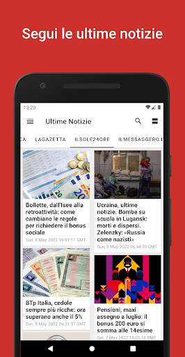 Ultime Notizie Quotidiane screenshot 1