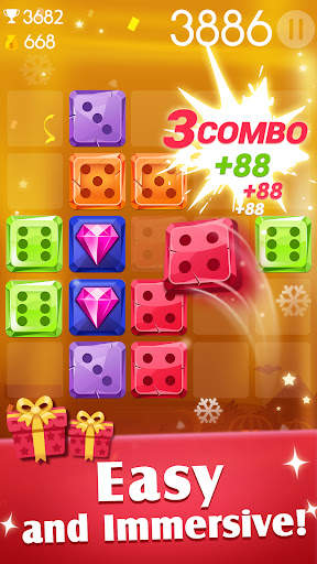 Jewel Games: Dice Merge Number screenshot 4