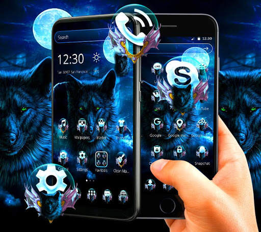 Night Wolf Theme screenshot 3