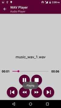 WAV Player 1 تصوير الشاشة