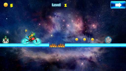 Neon Motocross games screenshot 1