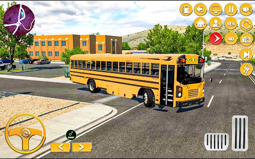School Bus Driving Game 3D screenshot 2