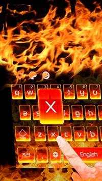Flame fire keyboard screenshot 2
