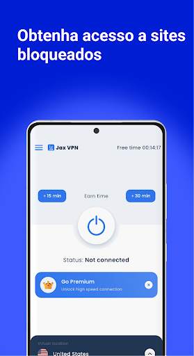 Jax VPN: proxy rápido e seguro screenshot 1