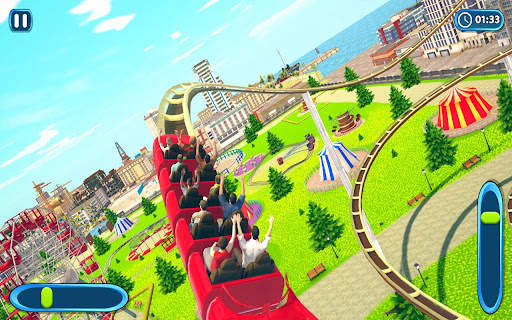 Rollercoaster Theme Fun Park screenshot 2