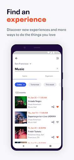Eventbrite – Discover events screenshot 2