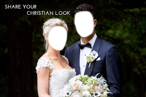 Christian Couple Dresses Photo Suit 3 تصوير الشاشة