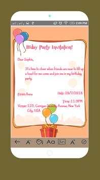 Invitation Card 6 تصوير الشاشة
