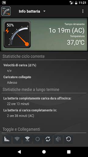 Gauge Battery Widget screenshot 3
