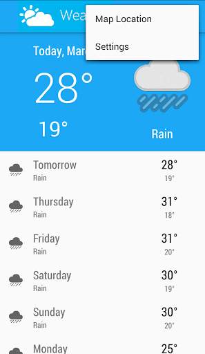 Weather screenshot 6