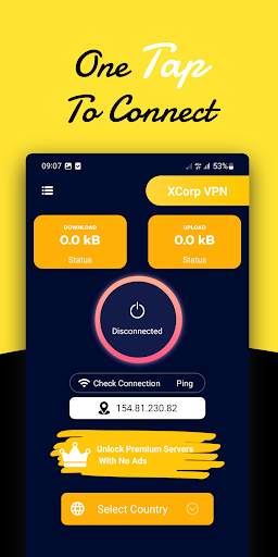 XCorp VPN screenshot 2