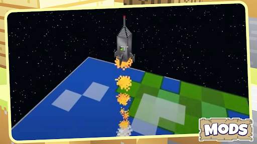 Space Planet Mod Minecraft screenshot 2