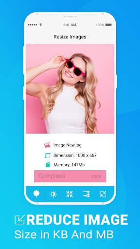 Reduce Photo Size in KB - Photo & Picture Resizer screenshot 2