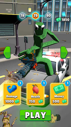 Shooter Monster Blue Zombie 3d screenshot 6