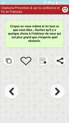 Citation Confiance Foi & Part screenshot 7