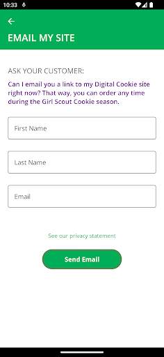 Digital Cookie Mobile App screenshot 8