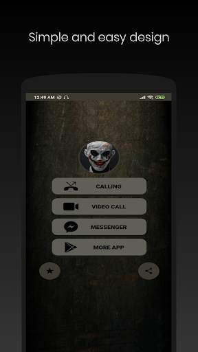 Video call and Chat from Scary Clown Simulation screenshot 4