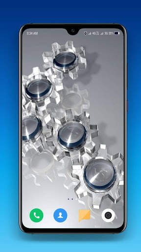 Silver Wallpaper HD screenshot 7