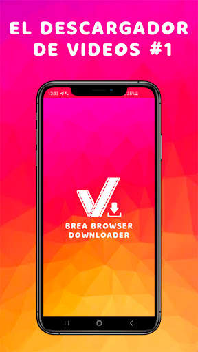 Descargador de videos - Brea Browser Downloader screenshot 1