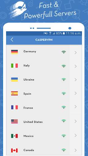 CasperVPN  Free Android VPN - Fast & Secure VPN screenshot 20