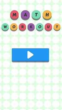 Math workout games for kids screenshot 1