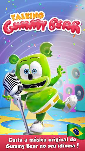 Jogo do Talking gummy bear screenshot 1