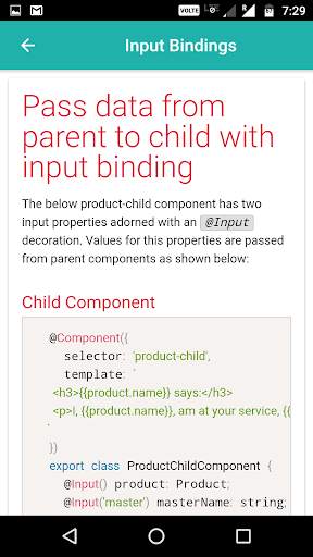 Learn Angular : A Tutorial App скриншот 4