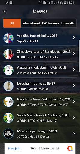 Cricket Mania - Live Cricket Scores, Cricket News screenshot 5