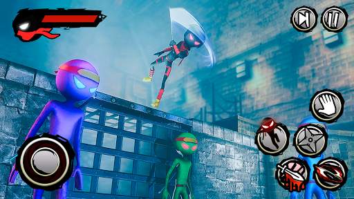 Stickman Ninja Samurai - Sword Fighting Games 3D screenshot 2