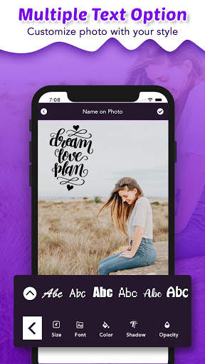 Text Edit - Name art - Text Art- Text On Photo screenshot 4