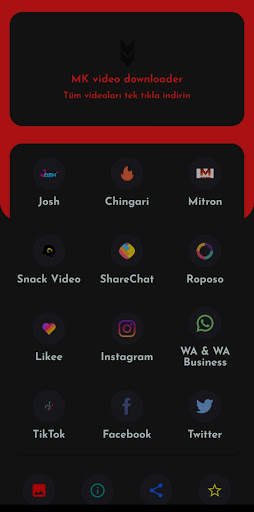 MK-VİDEO DOWNLOADER-TİKTOK,İNSTAGRAM,LİKE TWİTTER screenshot 7