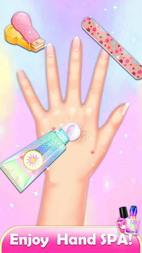 Nail Artist: Girl Games Salon Makeup Makeover screenshot 6
