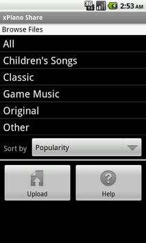 xPiano Share screenshot 1