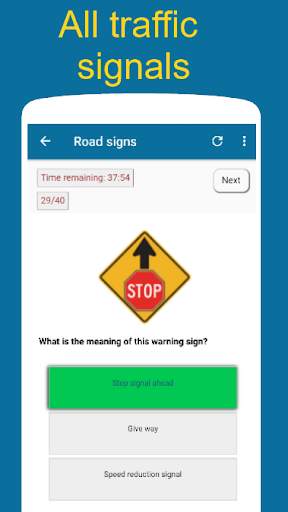 Practice driving test for CA screenshot 2
