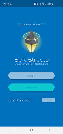 SafeStreets screenshot 1