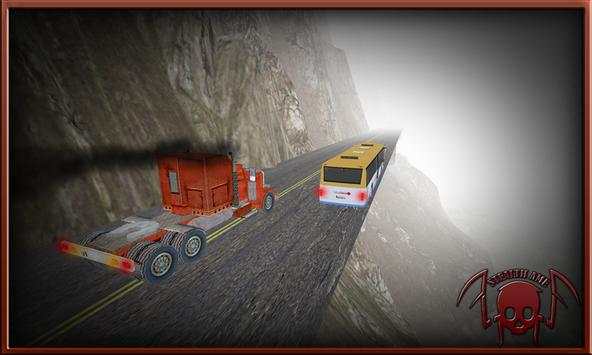 Mountain truck driving 3D: Sim screenshot 1