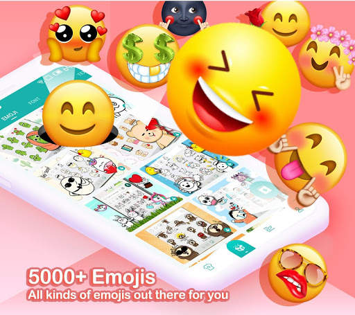 Papan Kekunci Kika-Papan Emoji screenshot 1