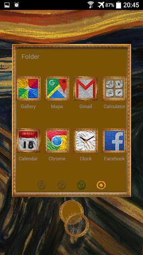 Next Launcher 3D Theme VanGogh screenshot 4