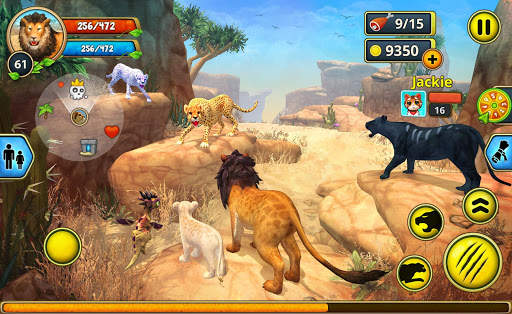 Lion Family Sim Online - Animal Simulator screenshot 7