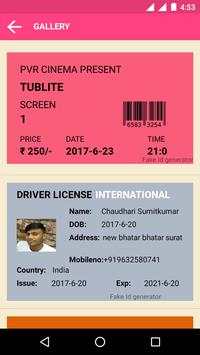 Fake aadhar Card ID  Generator screenshot 5