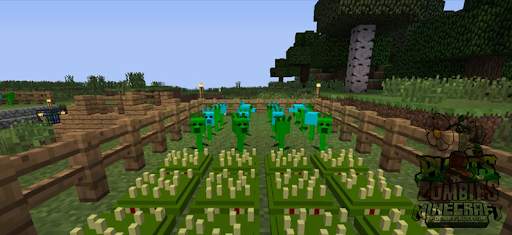Mod Plant vs Zombie 2 for Minecraft screenshot 2